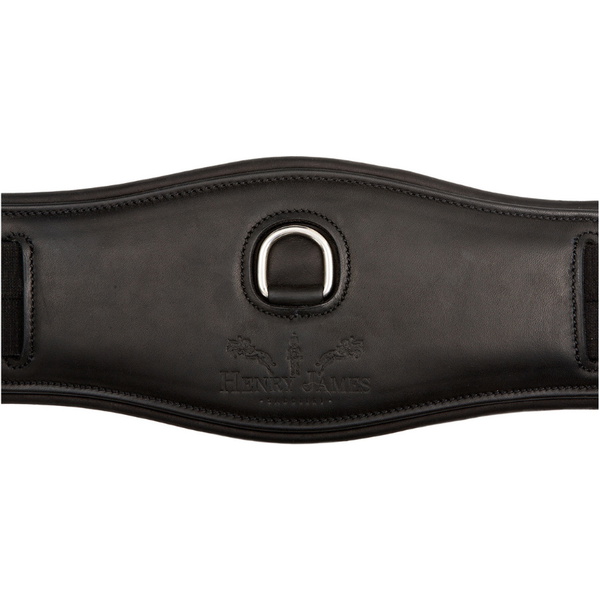 2024 Henry James Saddlery Symmetry Anatomic Short Girth GRTH-01-SHT - Black